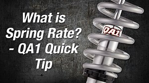 3.8K views · 58 reactions | QA1 Quick Tip: "What is spring rate?" In this video, Bill explains what spring rate is and the difference between linear and progressive springs. | QA1 | Facebook