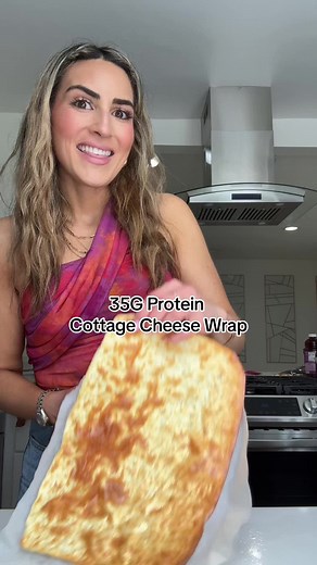 Delicious and Healthy Cottage Cheese Wrap Recipe | 35G Protein