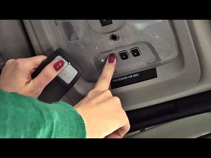 GMC Acadia Crossover SUV How To Program The Universal Home Remote System