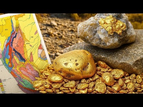 How Geological Maps Quietly Reveal Where Gold Is Hiding
