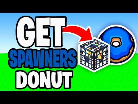 How To Get Spawners In Donut SMP! - Tutorial