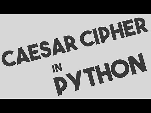 Caesar Cipher Encryption and Decryption in Python