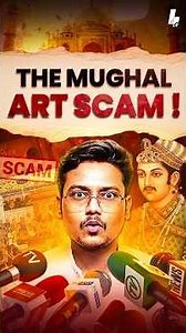 The mughal ART SCAM!🎭#sanatandharma #indianart #shorts