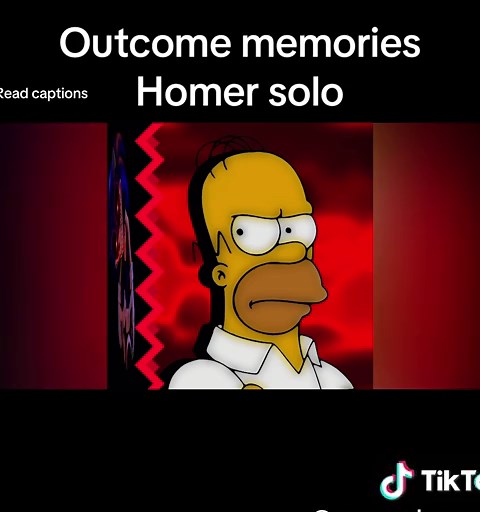 Homer Simpson in Outcome Memories: A Sonic EXE Journey