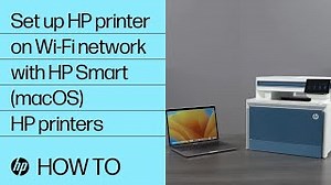 How to set up an HP printer on a wireless network with HP Smart in Windows 11