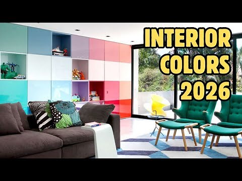 Top 10 Interior Color Trends for 2026 | Must-Know Colors for Your Home!