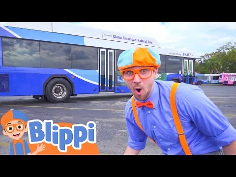 Blippi Explores a Bus | Educational Videos for Kids