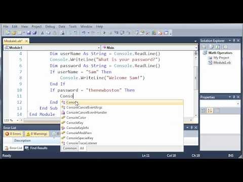 Visual Basic Tutorial - 13 - If Statement