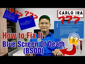 HOW TO FIX BLUE SCREEN OF DEATH (BSOD) PROBLEM AND SOLUTION - TAGALOG