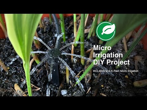 How to Install a Micro Irrigation System for Pot Plants with Holman
