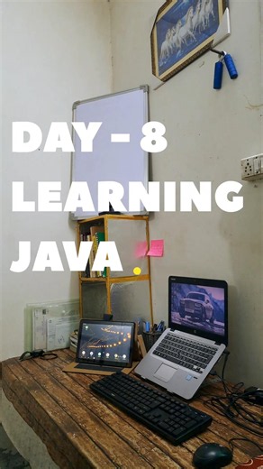 DAY-8 of learning java #code #study #java #programming #tjprogramming #codingtejas #c #bca #learning