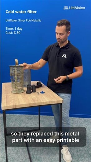 🔧 Application of the Week: 3D Printed Water Filter for the Royal Netherlands Navy