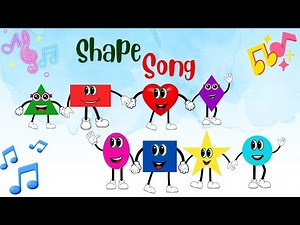 Shapes for Kids | Shape Song | 2D Shapes | Fun and Educational Learning Video
