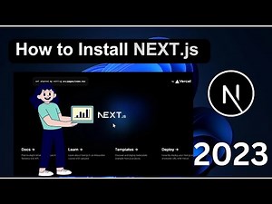 How to Install Next.js 14 on Windows 10/11 [2024 Update] Create Next.js Project