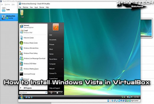 How to Install Windows Vista on Oracle VM VirtualBox | Easy!