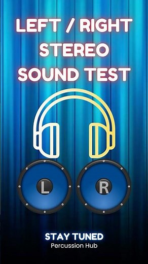 🎧 Ultimate Headphone Stereo Sound Test – Left, Right, Bass & Treble (No Voice | 35s)