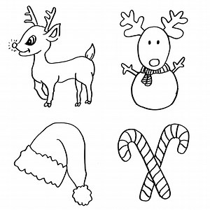 174K views · 11 reactions | Estos dibujos navideños son super fáciles 朗 | Art Paint | Facebook