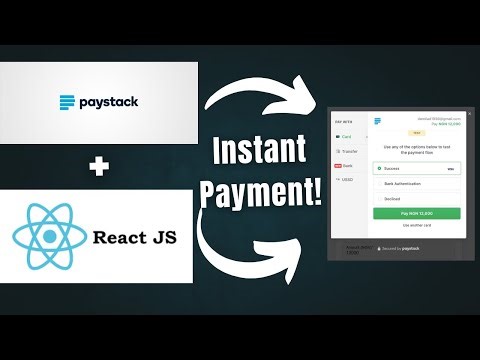 How to Add Paystack Payment to your Website (Next.js React App) in 15 MINUTES!