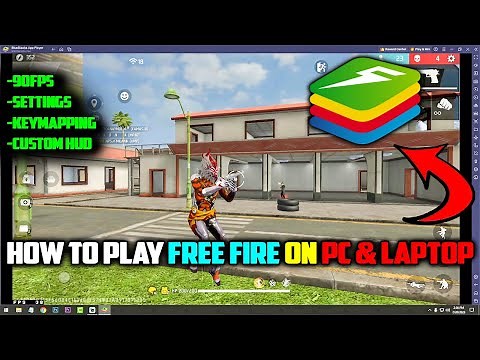 How To Play Free Fire On PC/Laptop | Bluestacks 5.12 | Full Installation & Settings