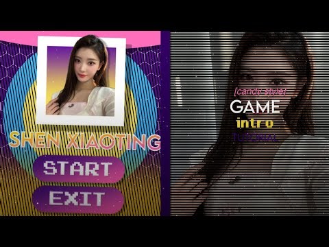game intro | alight motion | candy style | tutorial