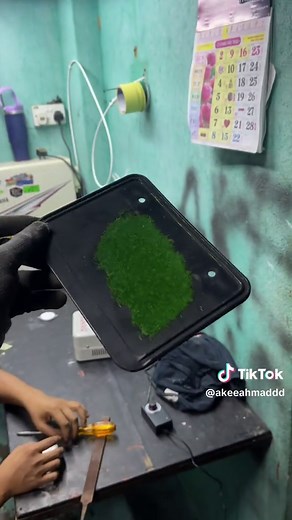 Flocking Technique for Crafting with Powder