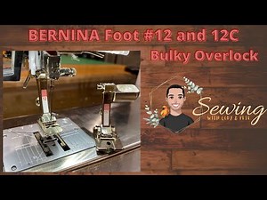 Bernina Bulky Overlock #12 and #12C Great for Piping