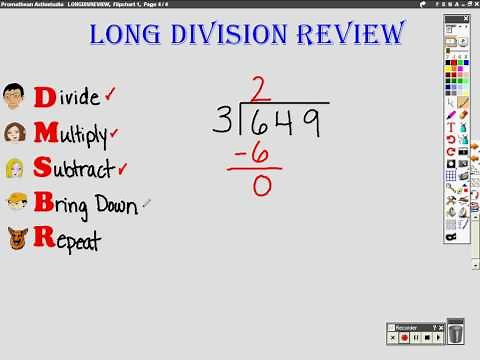 Long Division Review