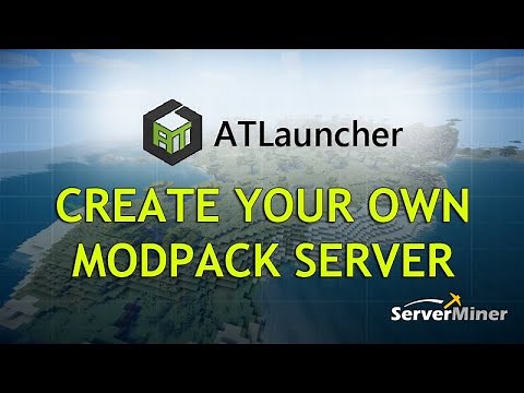 How to create a Modpack Server using ANY ATLauncher Modpack