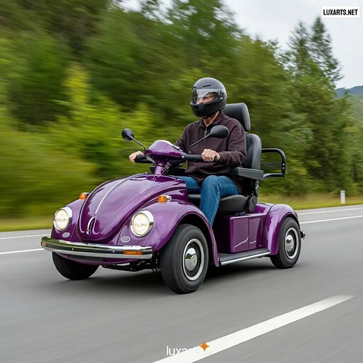 Luxarts VW Beetle Inspired Mobility Scooter