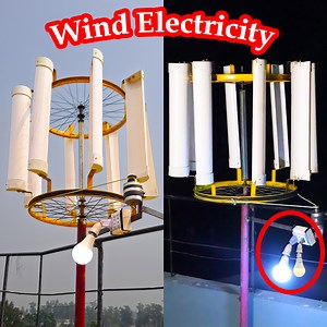 1.9M views · 18K reactions | How to Make Mini Wind Turbine Generator | Homemade wind turbine | Rana Craft | Facebook