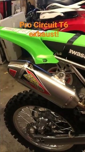 Kawasaki KLX300R 2022 Pro Circuit T6 exhaust 😍