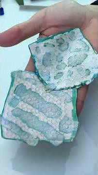 Mermaid Scale Earrings - Polymer Clay Alcohol Ink Mica Shift Technique