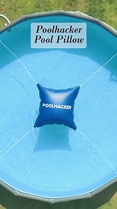 Poolhacker on Instagram: "Link in bio!! All above-ground pools need it！— Poolhacker Pool Pillow. Inflate. Center. Done. No sag, less ponding, easier spring opening. Keep the cover snug so rain & snow slide off. #pool #poolhacker #abovegroundpool #poolaccessories #ingroundpool #poolclosing #winterizing #closingpool #poolhackerwinterclosingkit #poolwinterizing #pools #poolpillow #winterizingpool #poolhackerwinterclosingkit #winter"