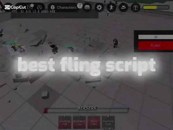 Invisible Fling Script for Video Editing