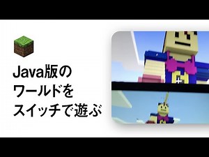 Java(PC)版のワールドをスイッチ用に変換する方法【Minecraft】