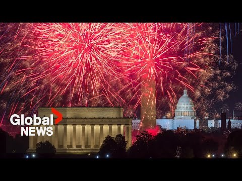 4th of July: Dazzling fireworks light up DC on Independence Day