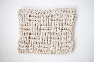 Learn How to Crochet Basketweave Stitch: Free Pattern
