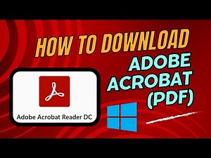 How to Download and Install Adobe Acrobat Reader for PDFs ?