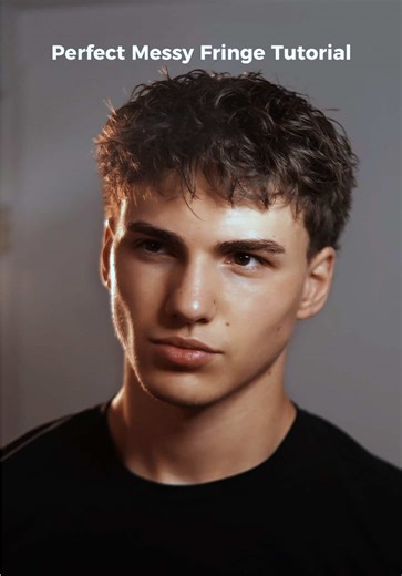 Try this for a perfect messy fringe @BASED #fyp #hairstyle #fringe #hairtutorial