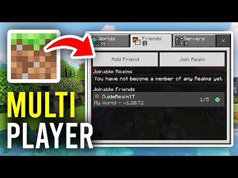 How To Play Multiplayer In Minecraft Bedrock & PE - Full Guide