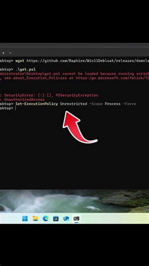Windows Debloater Tool is Amazing #windows #softwares #linux #howto