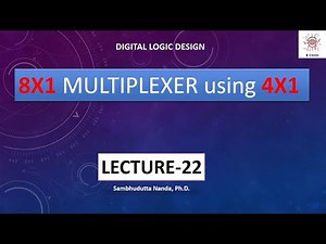 8X1 Multiplexer using 4x1 Multiplexer || Multiplexer design ||