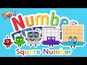Numberblocks Intro But All Square Number