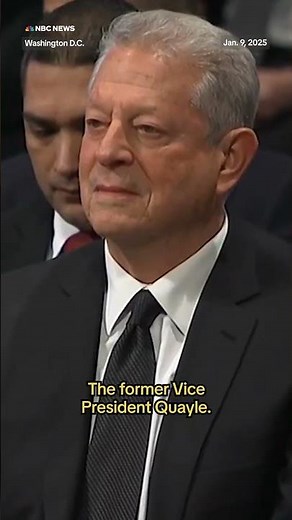 Former presidents and vice presidents arrive at funeral of former President Carter