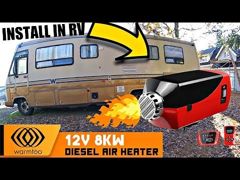 DIESEL HEATER INSTALLED IN RV