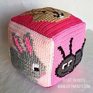 Crochet Alphabet ABC Squares - Free Pattern for Plush Blocks