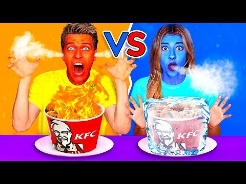 Shocking Hot vs Cold Challenges We Almost Didn't Survive! **Must See** Extreme Hide and Seek Game