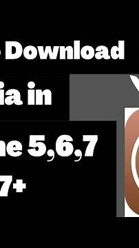 How to Download Cydia in IPhone 5,6,7,7+