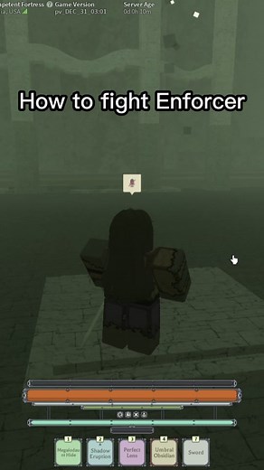 [Deepwoken] How to kill Enforcer (Mainly for new players) #deepwoken #deepwokenroblox #deepwokentiktok #roblox #Enforcer #tutorial #howto #fyp