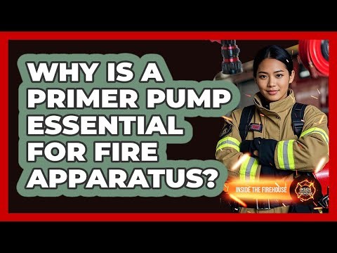 Why Is A Primer Pump Essential For Fire Apparatus? - Inside the Firehouse